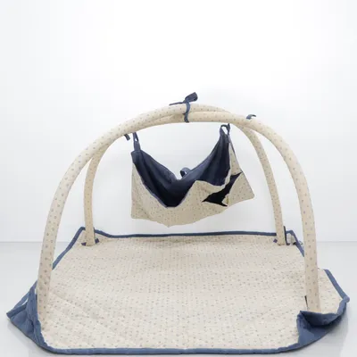Baby gym (Beige, Blue) from Cam Cam