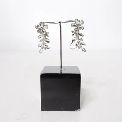 Örhängen (Silverfärgad) Okänd metall