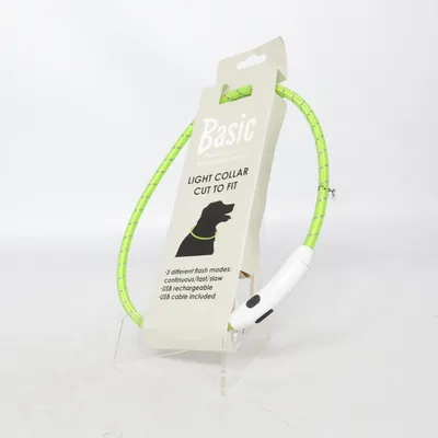 Collier pour chien (Vert) de Basic