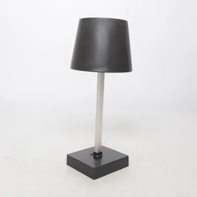 Lampe de table (Noir, Blanc, Blanc)