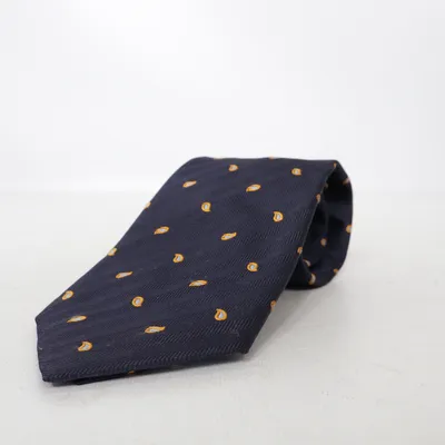 Tie (Blue, Yellow) from Hemley Silk