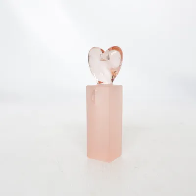 Candle holder (Pink) from Holmegaard