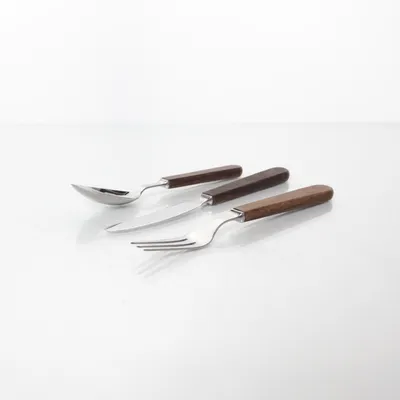 Bestick (Brun, Silverfärgad)