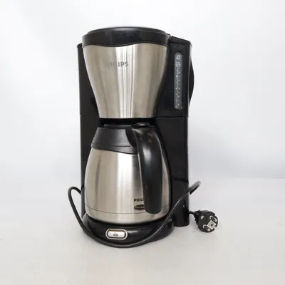 Filterkaffeemaschine (Schwarz, Silber) von Philips