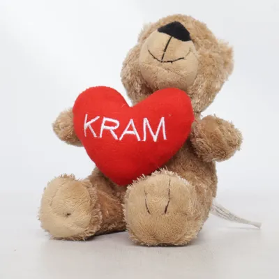 Krammedyr (Brun, Rød) fra Gallerix Polyester