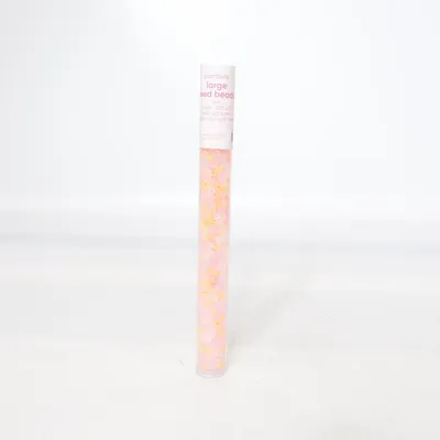 Plastpärlor (Rosa, Orange) från Panduro Hobby