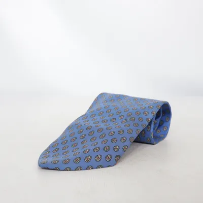 Tie (Blue, Multicolored) from Angelo Bosani Silk
