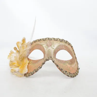 Masque de déguisement (Or, Beige)