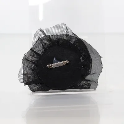 Broche (Zwart) Onbekend materiaal