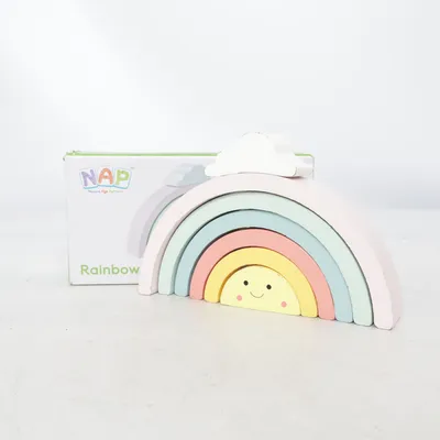 Aktivitetslegetøj (Rainbow Stacker) fra Nap
