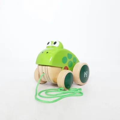 Pull toy (Green, Brown) from Hape