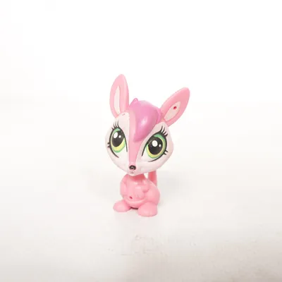 Leksaksfigur (Rosa) från Littlest Pet Shop