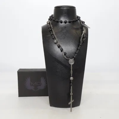 Necklace (Black) from MasterDis Unknown metal