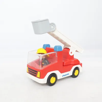 Legetøjsbil (Rød, Hvid) fra Playmobil