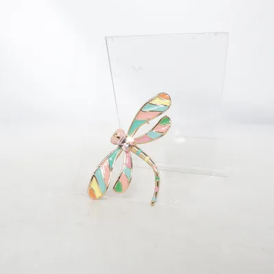 Broche (Multicolore) Métal inconnu