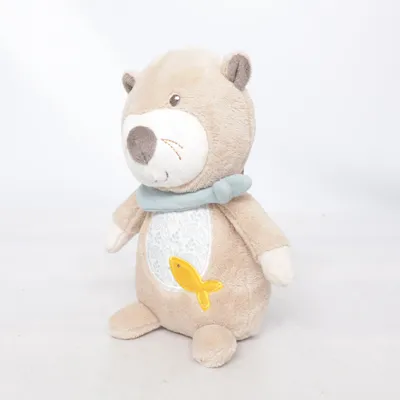 Soft toy (Beige, Blue, Yellow) from Fehn
