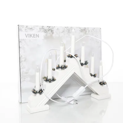 Elektrisk adventsljusstake (VIKEN) från Viken