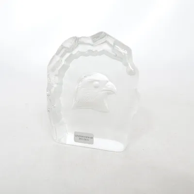 Briefbeschwer (Transparent) von Lindshammar of Sweden