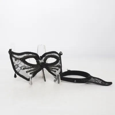 Maskeradmask (Svart) från Bristol Novelty