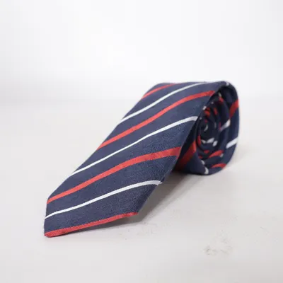 Slips (Blå, Röd, Vit) från Hugo Boss Linne, Silke