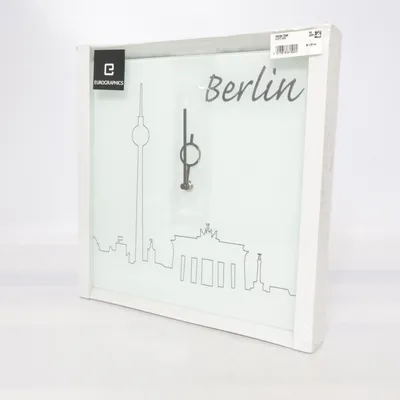 Wall clock (White) from Eurographics