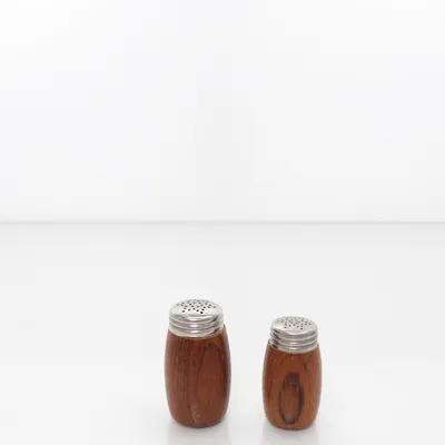 Salt & pepper shakers (Brown, Silver) from Holmbergs