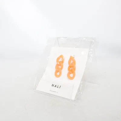Earrings (Orange) from Nali Unknown metal