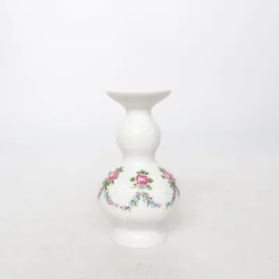 Vase (White, Multicolored) from Fürstenberg