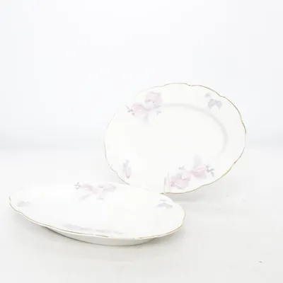 Plateau de service (Blanc, Rose, Multicolore) de Bohemia