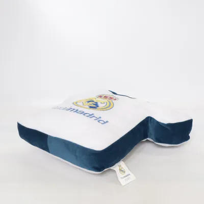 Prydnadskudde (Vit, Blå, Gul, Röd) från Real Madrid Polyester