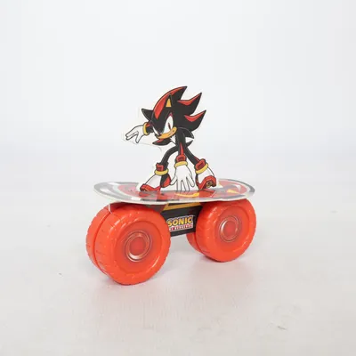Speelgoed auto (Shadow The Hedgehog) van sonic the hedgehog