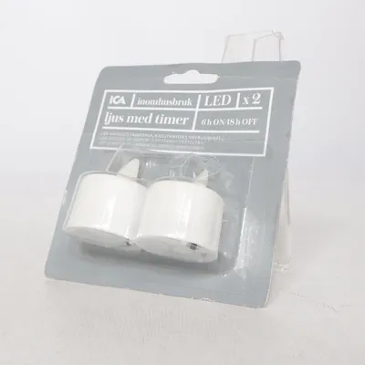 LED candle (White) from ICA
