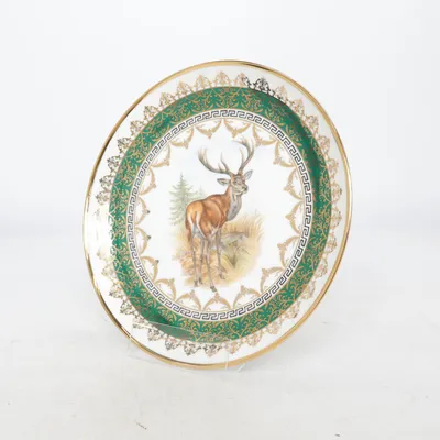 Assiette (Blanc, Vert, Multicolore) de Hertel Jacob