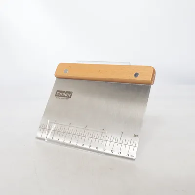 Dough scraper (Silver, Brown) from Zenker