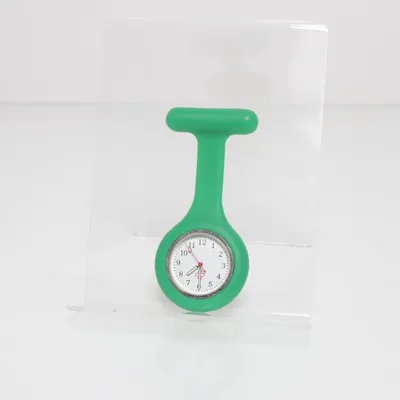 Brooch (Green, White) Unknown metal
