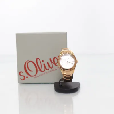 Armbandsur (Guldfärgad) från s.Oliver