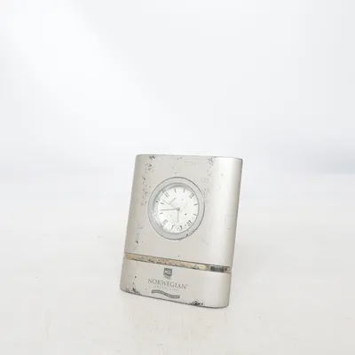 Table clock (Silver) from Cruise Line
