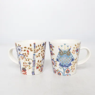 Mugg (Vit, Flerfärgad) från Iittala