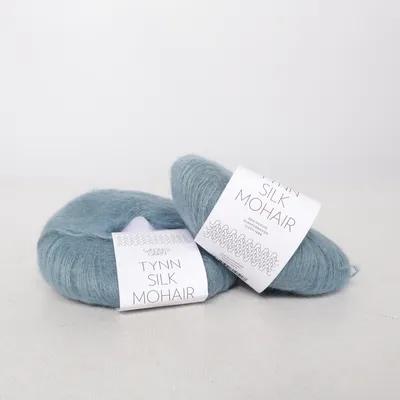 Fil (Tynn Silk Mohair) de Sandnes Garn Mohair, Soie, Laine