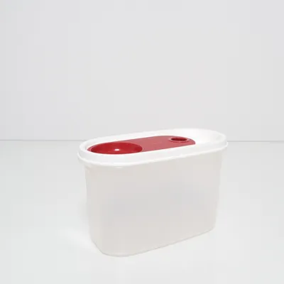 Lunchtrommel (Wit, Rood) van Tupperware