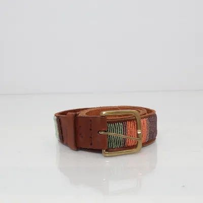 Belt (Brown, Multicolored) from Laidback London