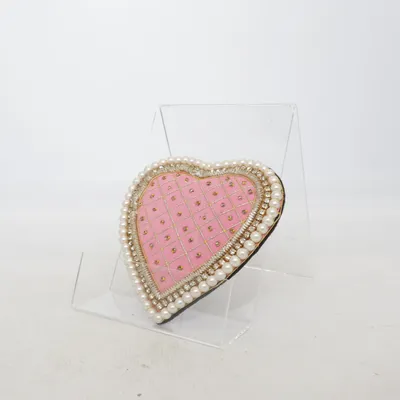 Brooch (Pink) Unknown metal