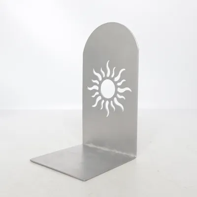 Bokstöd (Silverfärgad)