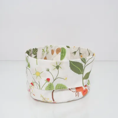 Storage basket (White, Multicolored) from Klippan