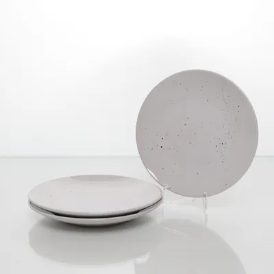 Plate (Gray, White) from H&M Home