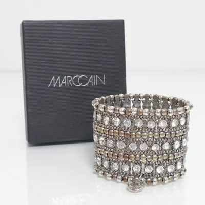 Bracelet (Gold, Silver, Transparent) from Marc Cain Unknown metal