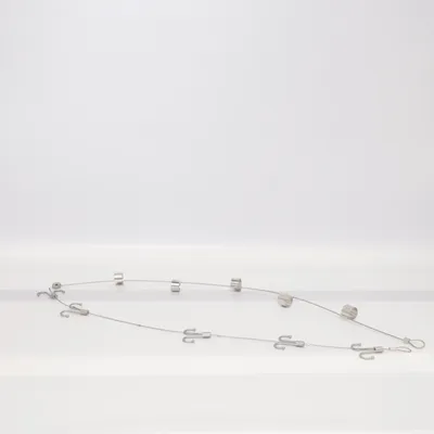 Gardinupphäng (Silverfärgad)