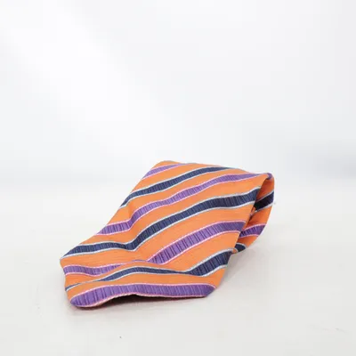 Tie (Orange, Purple, Blue) from Linus Cotton, Silk