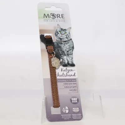 Katthalsband (Brun) från More