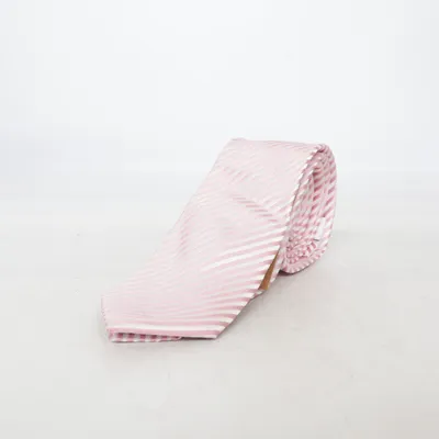 Tie (Pink, White) from Bläck Silk